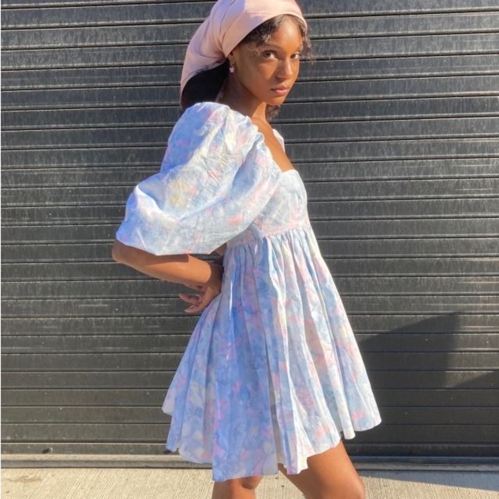 Selkie Monet Puff Babydoll Dress